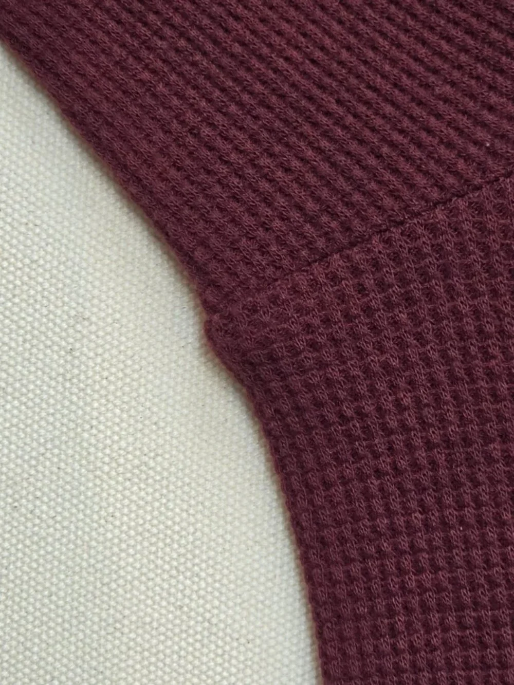 True Religion Waffle Knit Henley XXL